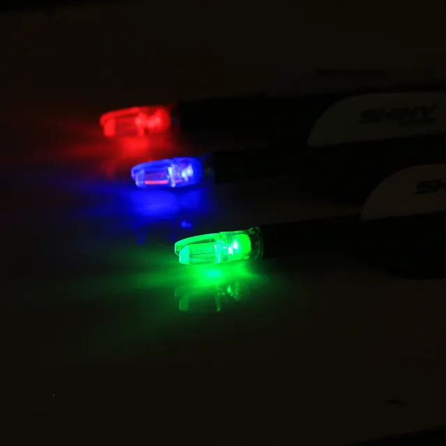 3pcs pack lighted arrow nock led lighted with screwdriver arrow nock