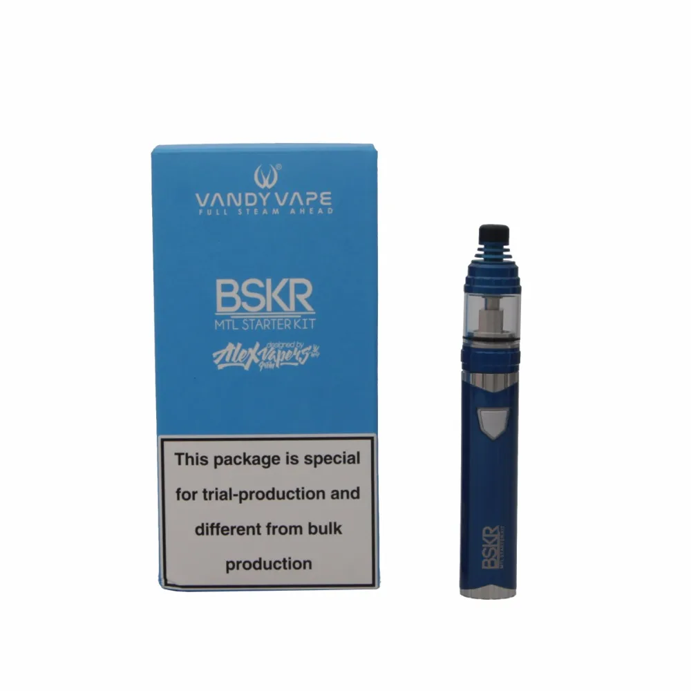 Оригинальный Vandy Vape Berserker комплект MTL с аккумулятором 1100 мАч и RTA Subtank электронная