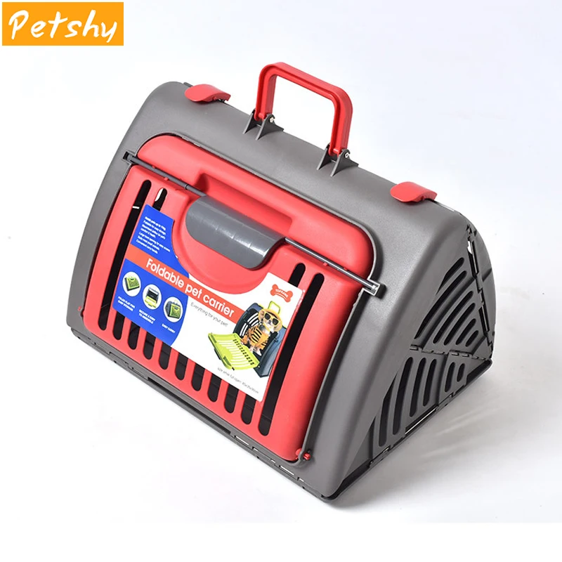 Petshy Air самолет собака кошка переносная коробка дышащий портативный складной Открытый путешествия автомобиль котенок щенок маленькая собака переносная сумка клетка