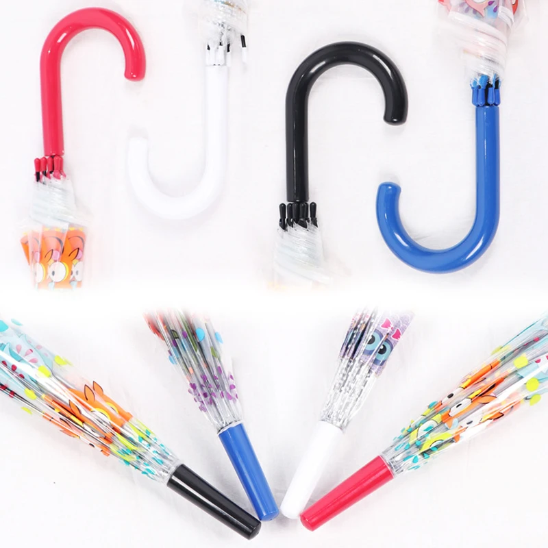 Kids Umbrella Unicorn Transparent Umbrellas Children Laser Umbrella Alpaca Girl Umbrellas Sakura Dropshipping Cute Cartoon kids umbrella
