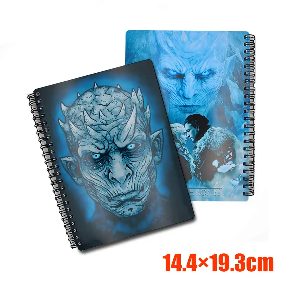 

Game of Thrones Spiral Notebook Blank Paper Notepad Planner Diary Journal Office School Supplies Travel Drawing Gift Notebooks