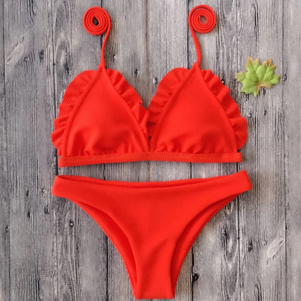 Summer Cute Lass String Bikini Bathing Suit 10