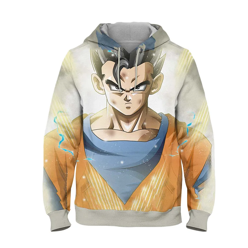 

YOUTHUP Dragon Ball Saiyan Gohan 3D Full Printed Anime Men's Hoodies Sweatshirts Pullovers Long Sleeve Male Hoodies Sweatshirts