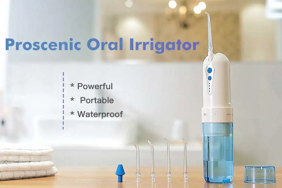Proscenic ирригатор для зубов ротовой портативный беспроводной водный зубной Флоссер Электрический ирригатор стоматологические ирригаторы USB Перезаряжаемый
