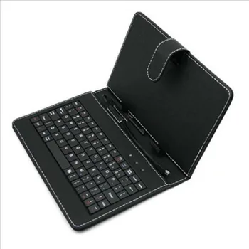 

10.1 Inch Imitation Leather Case Cover with USB Keyboard universal for Android Windows Tablets