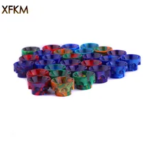 NEW XFKM 810 Drip Tips Epoxy Resin Drip Tip Wide Bore Mouthpiece for Kennedy24 Battle Goon 528-B RDA Atomizers 1pcs Retail