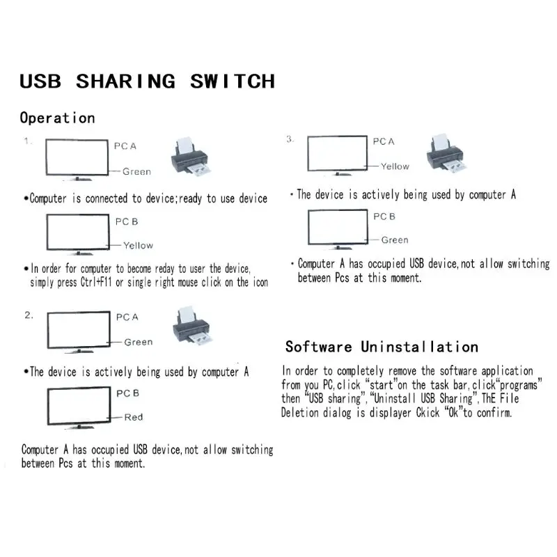 Автоматический Ручной USB 2,0 распределительный переключатель алюминиевый сплав 2 порта адаптер для ПК компьютер принтер сканер переключатель устройства Аксессуары