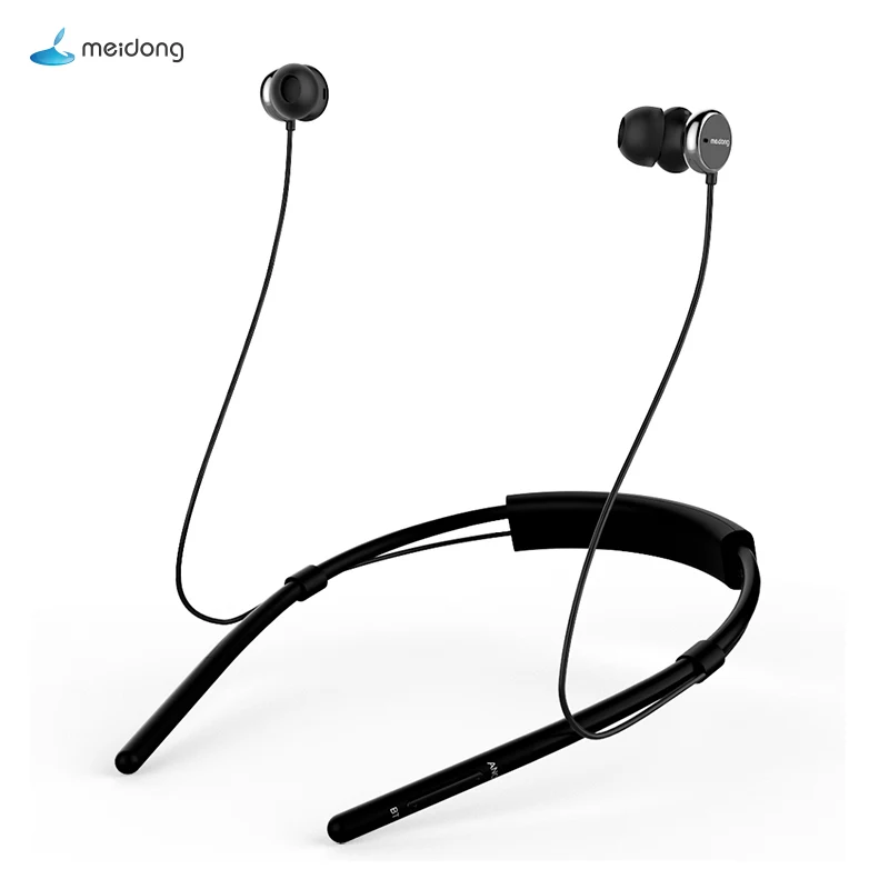 

Meidong HE6 Bluetooth Headset Wireless Sports Headphones Active Noise Reduction In-Ear Neck Neck Earphones with Mic