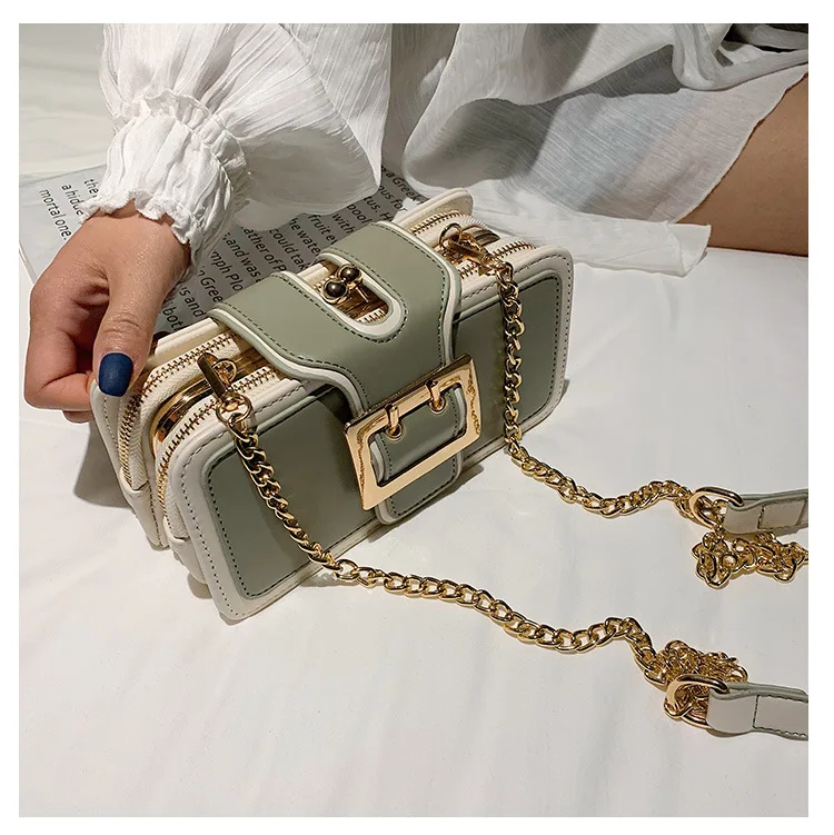 Small bag female new Korean version of the wild chain Messenger bag wild fashion shoulder bag female tide casual bags C220