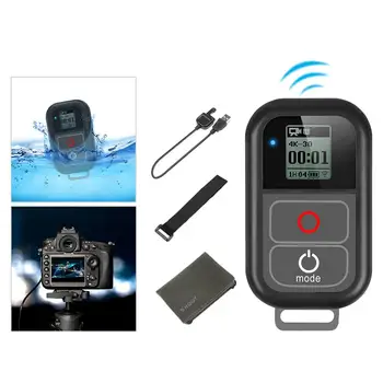 

Suptig Waterproof WIFI Remote Control For Gopro Hero 6 Hero 5 4 3+ 3 / 4 Session 5 Session Camera For Gopro Hero 7 Black 19Apr15