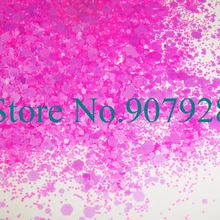 30 г x матовый неоновый смешанные цвета устойчив к растворителям блеск шестиугольные блестки разной формы для лака для ногтей и гель акриловый лак для ногтей