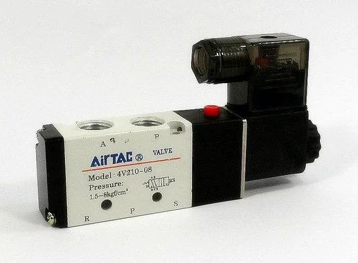 YXQ 4V210-08 DC 12V Pneumatic Air Control Solenoid Valve 3W 120mA 5 Way 2 Position YXQ 4V210-08 DC 12V Pneumatic Air Control Solenoid Valve 3W 120mA 5 Way 2 Position