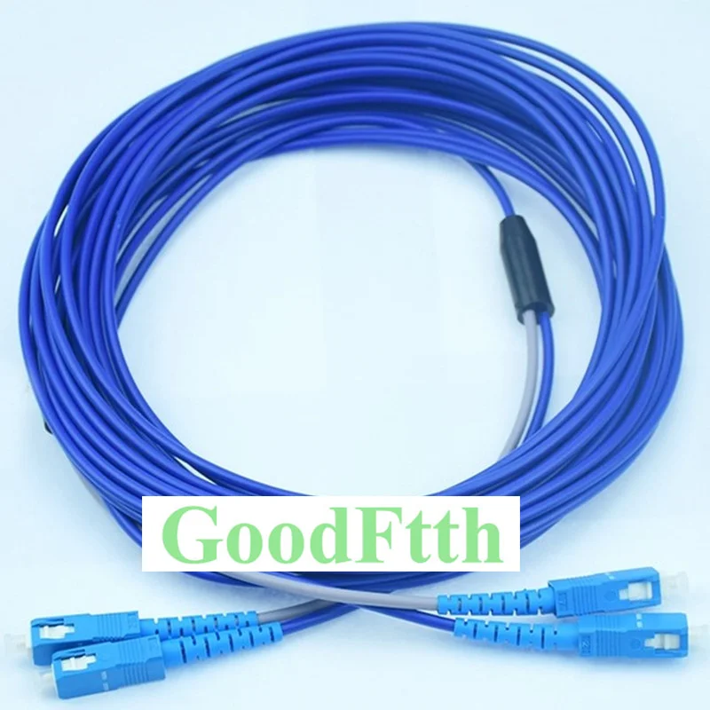 

Armoured armored Patch Cord SC-SC UPC SC/UPC-SC/UPC SM Duplex GoodFtth 20-50m