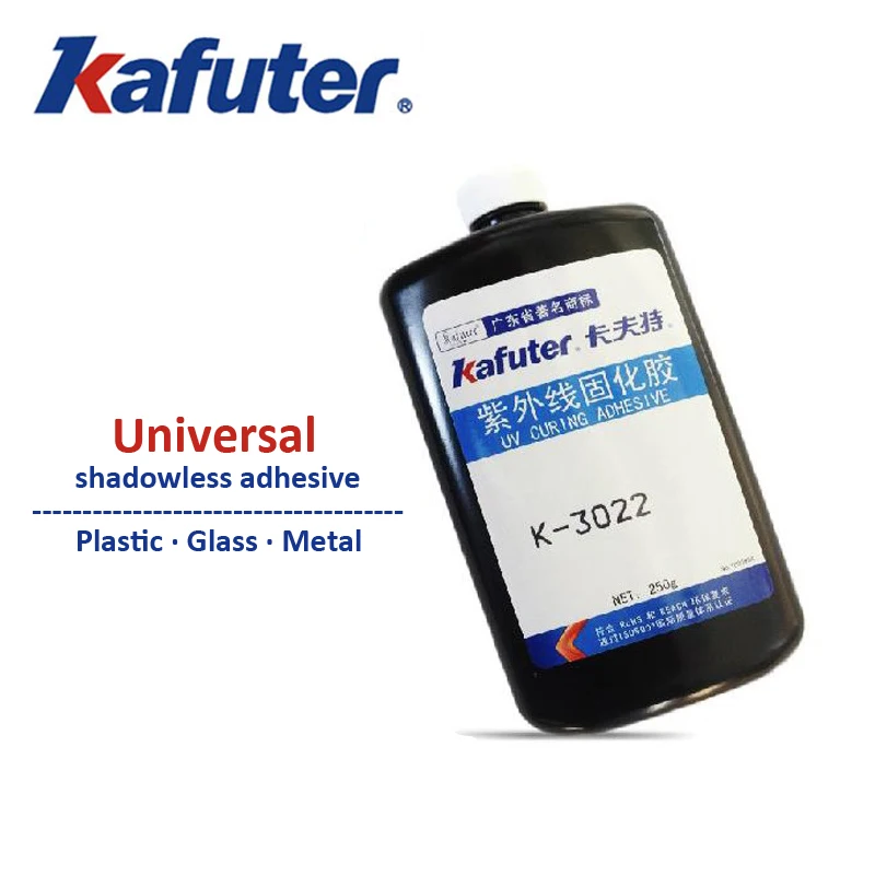 250g NEW kafuter K 3022 Plexiglass PVC glue Groups of plastic uv glue