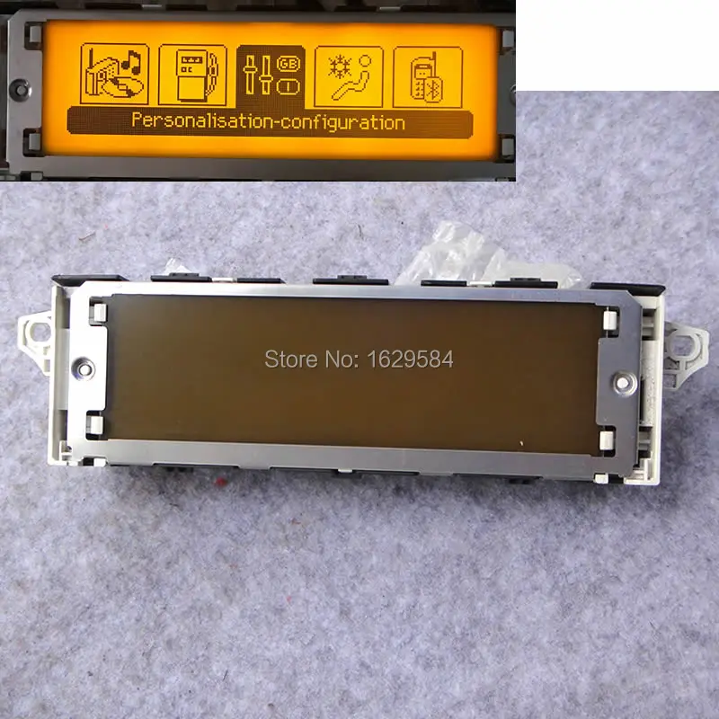 Оригинальный Желтый экран Поддержка USB 2 зоны воздуха Bluetooth дисплей монитор 12 pin