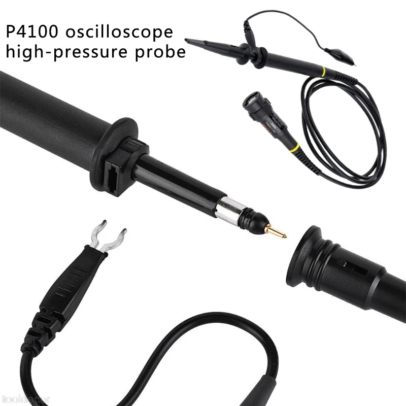 Hantek P4100 1 шт. осциллограф зонд 100:1 Высокое напряжение выдерживает 2 КВ 100 МГц для осциллографа owon liliput