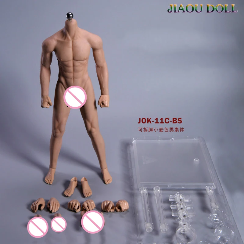 Super Flexible Male Seamless Body Figure 1/6 Scale With Stainless Steel Ball Joints Strong Musle Figure Model Collection Toy