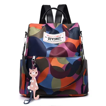 

Waterproof Backpack Women Oxford Multifuction Bagpack Casual Anti Theft Backpack Teenager Girls Schoolbag 2019 Sac A Dos Mochila