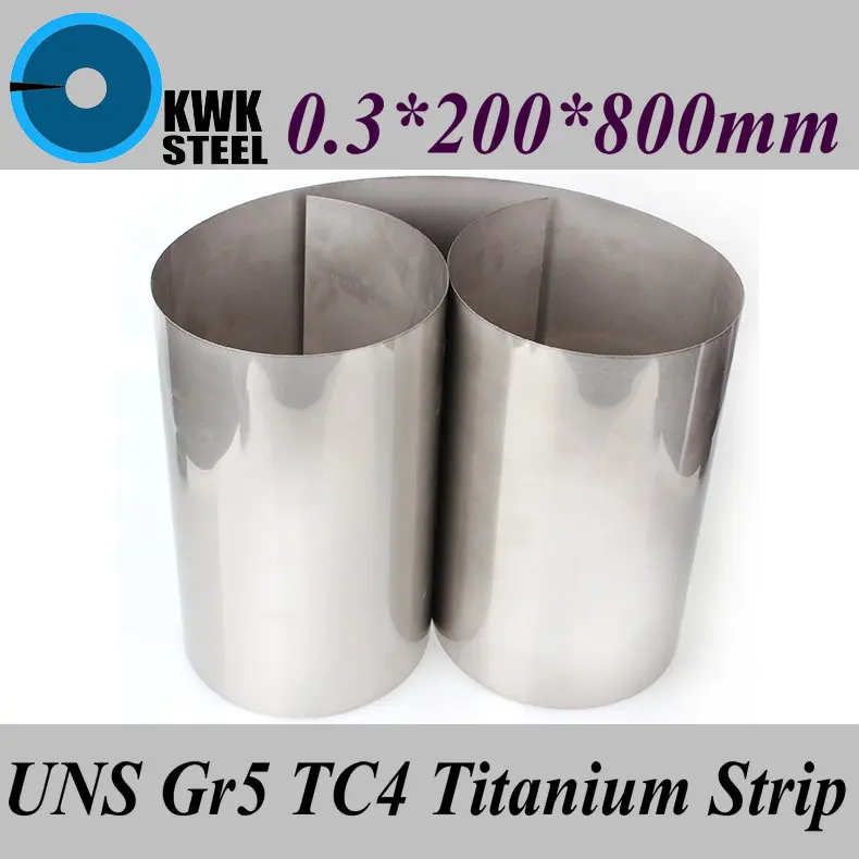 03-×-200-×-800ミリメートルtitanium合金ストリップuns-gr5-tc4-bt6-tap6400-titanium-ti箔薄いシート業界またはdiy素材送料無料