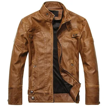 

New arrive motorcycle Faux Leather Coats jacket men, men's leather jacket jaqueta de couro masculina,mens leather jackets coats