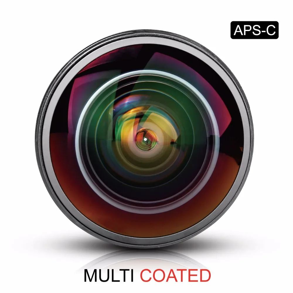 Meike 8 мм f3.5 ультра широкий объектив рыбий глаз для Sony E mount A6500 A6000 A6300 Nex3/5/6/7 A7II A9 со