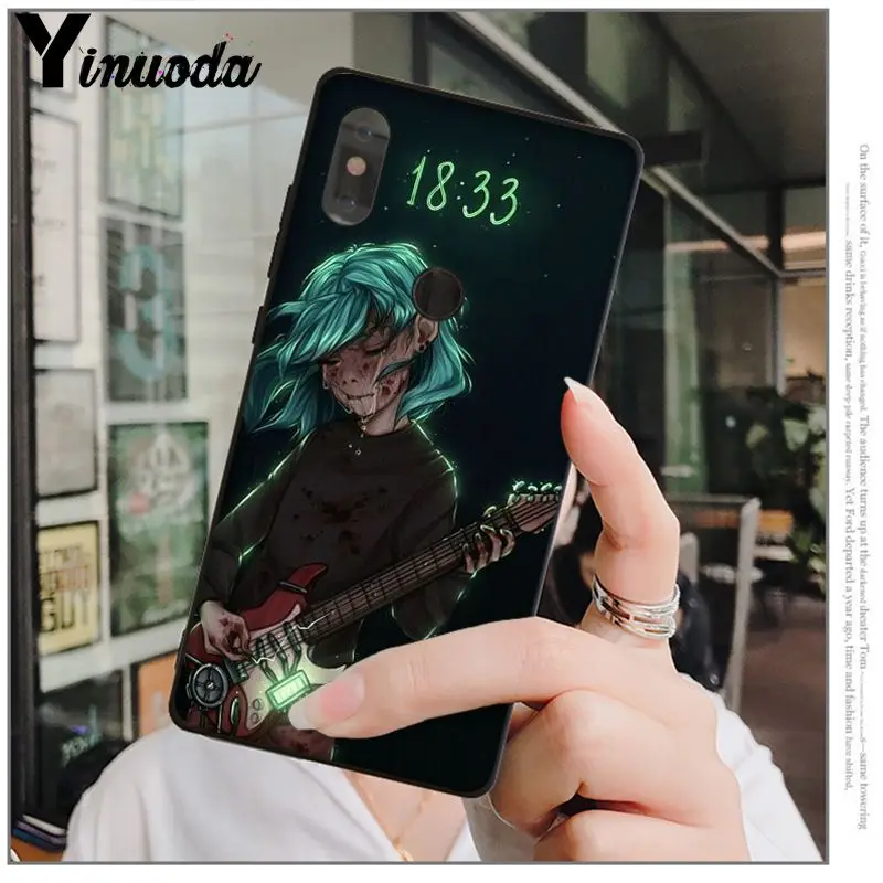 Yinuoda sally face DIY Роскошный Высокий протектор на конце чехол для Xiaomi Mi 6 Mix2 Mix2S Note3 8 8SE