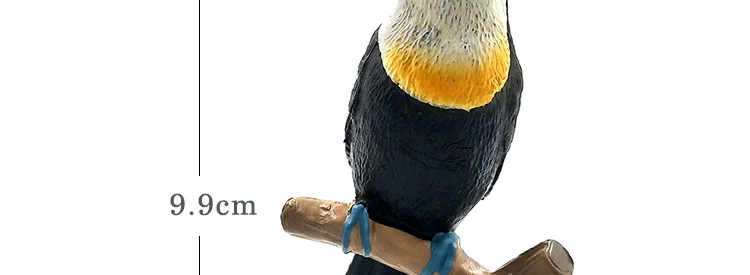 DIY Имитация Тукан Какаду модель животного Птица Попугай фигурка домашний декор миниатюрное украшение для сада в виде Феи современные аксессуары