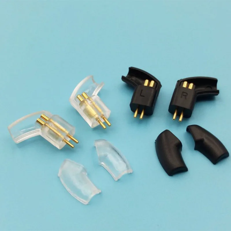 2 pcs 0.75\78 double needle socket ue tf10 QDC custom diy earphone repair flat socket female