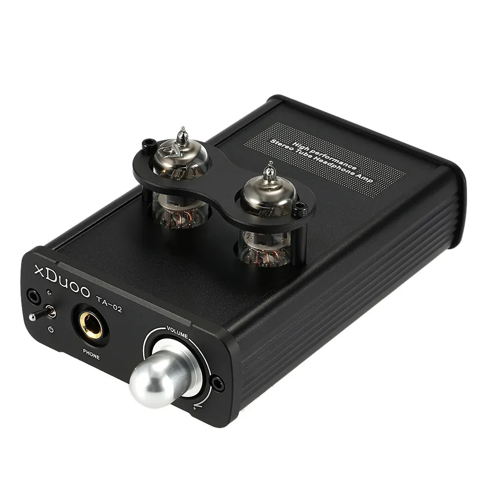 XDuoo TA 02 6J1 класс A трубка HiFi усилитель для наушников высокая производительность