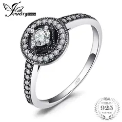 Jewelrypalace 925 пробы серебряный блеск элегантность фианит кольцо для женщин Best подарки Новый Лидер продаж как красивые ювелирные изделия