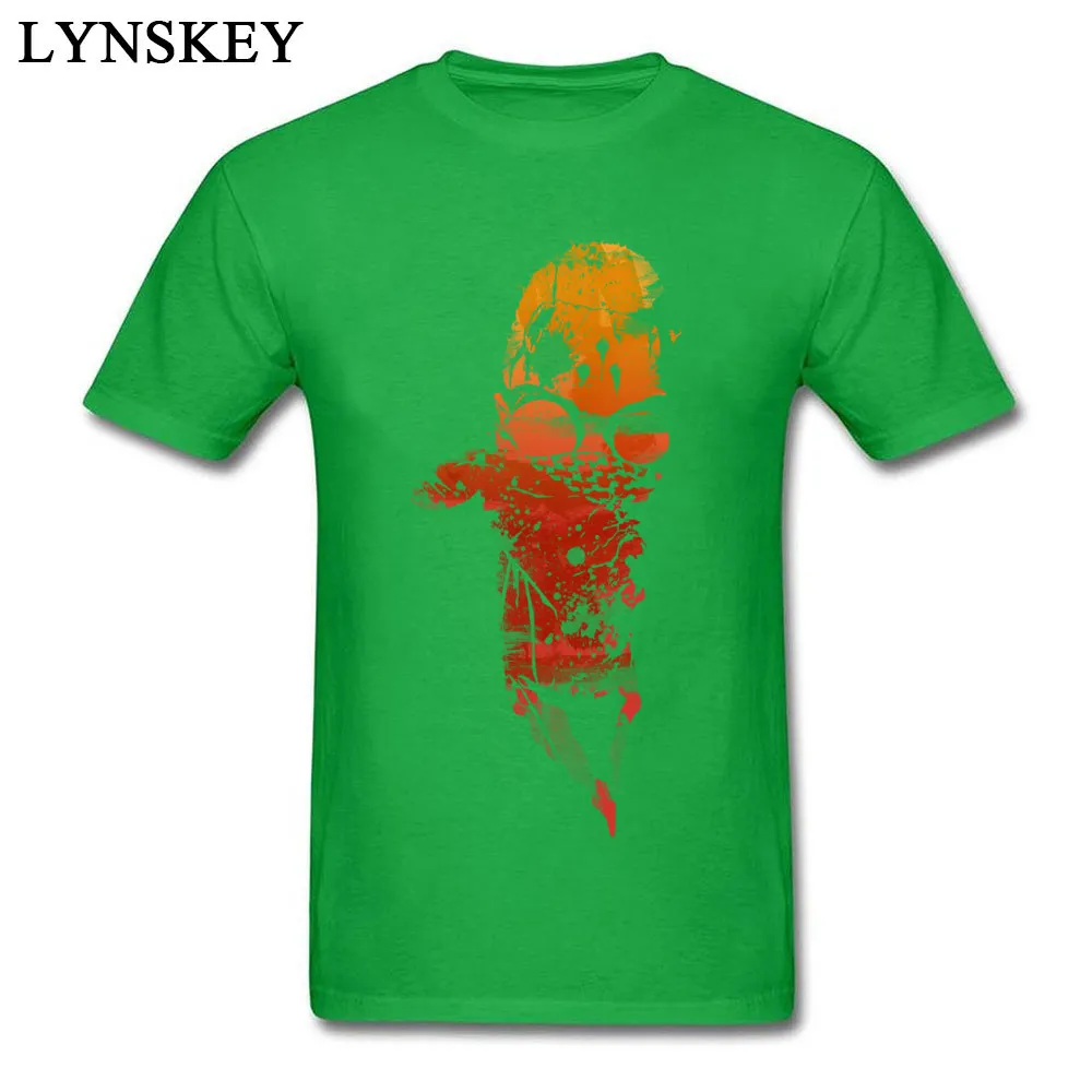 Prevailing Gift T-Shirt Round Collar 100% Cotton The Outcaster Men's Tops Shirt Short Sleeve Summer Fall Gift Sweatshirts The Outcaster green