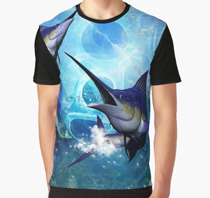 

All Over Print 3D Tshirt Men Big Print T Shirt Marlin Women Full Print Graphic T-Shirt
