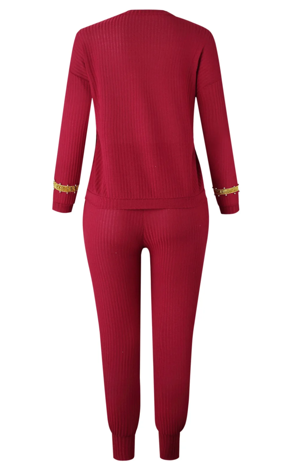 2021 Winter Spring long sleeve tracksuit Sportswear Office phoenix Sequined Sweatshirt+ pant 2pcs women's set outfits suit AM306 plus size pjs