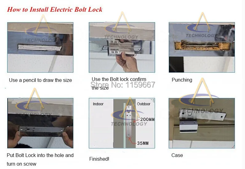 how to install bolt lock 