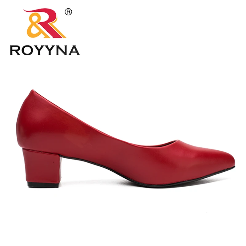 ROYYNA/Новинка; классические женские туфли-лодочки; женская обувь с закрытым носком; женские свадебные туфли с острым носком; мягкий удобный светильник;