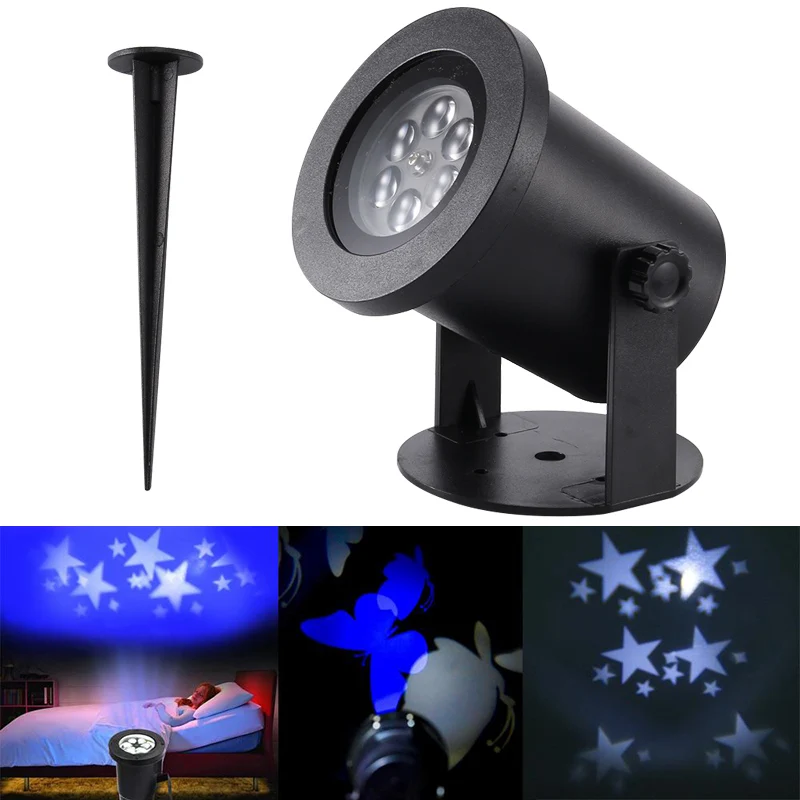 

LED Fairy Lights Projector Landscape Snowflake Pattern Lamp Outdoor Christmas Decor CLH@8