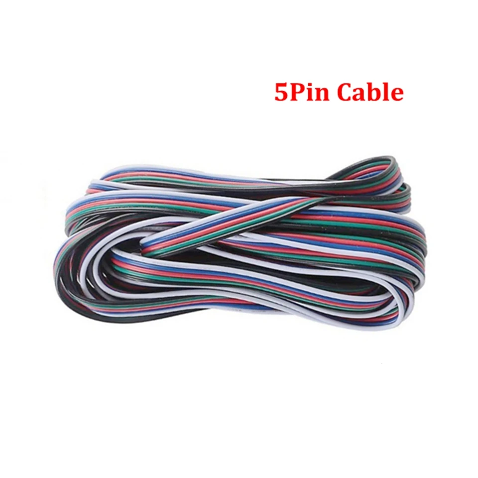 KZKRSR 10 м/20 м/30 м/100 м 2 контактный 4 5 Телефонный Удлинитель для RGB rgbw одноцветной 5050 3528