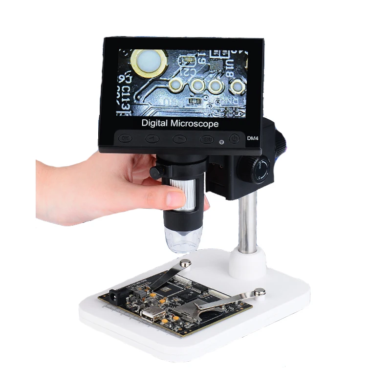 #*Cheap 1X 1000X 4.3 inch 720P VGA Digital video stereo microscope Camera for SMT Phone jewelry industrial repair