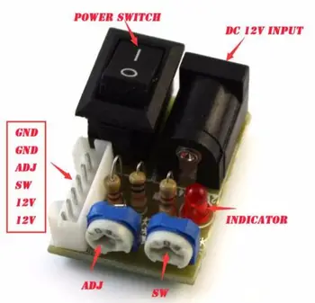 

Mini Tester Per Inverter CCFL LCD TV Laptop Screen Repair Backlight Lamp 12V Swtich 6Pin w/ Cable