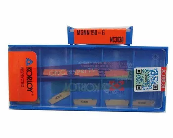 

MGMN150 MGMN200 MGMN250 MGMN300 MGMN400 MGMN500 MGMN600 NC3020 10pcs/set CNC Carbide insert Machining steel Free shipping