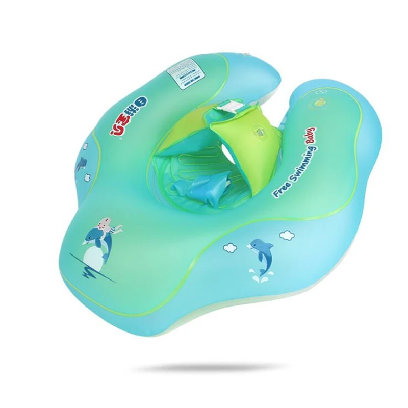 

Swimming Ring Inflatable Infant Armpit Anti-turn Loop Baby Swim Pool Accessories Circle Bathing Inflatable Double Raft Rings Toy