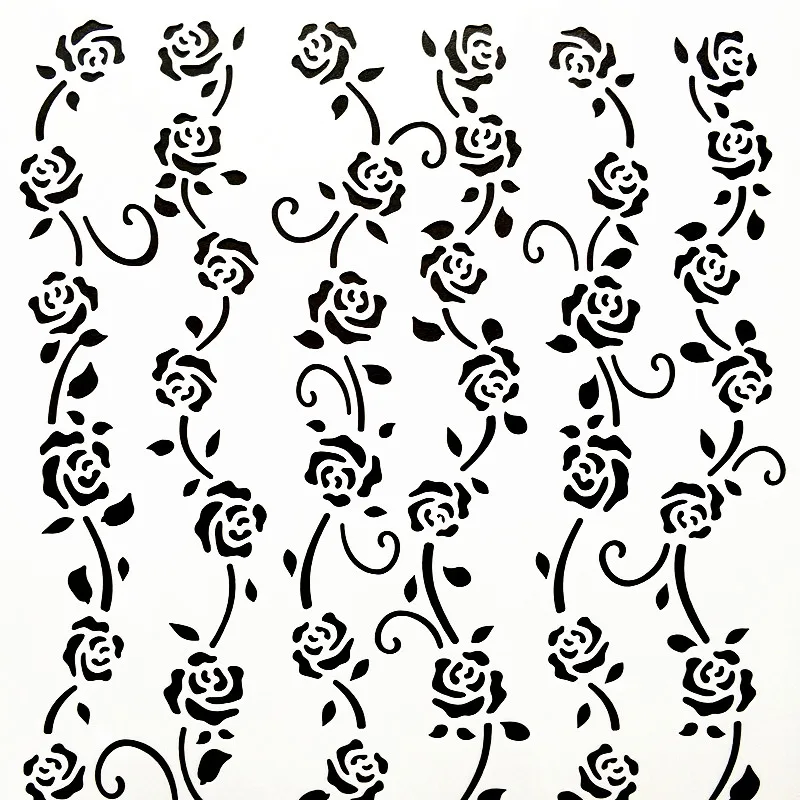 DIY Craft A4 Size Flexible Reusable Layering Stencil Template For Wall Painting Decor Scrapbooking Stamping Embossing Paper Card DIY Craft A4 Size Flexible Reusable Layering Stencil Template For Wall Painting Decor Scrapbooking Stamping Embossing Paper Card