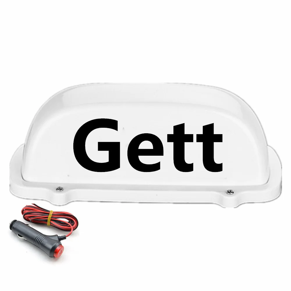 

Gett Taxi Top Light/LED Roof Gett Sign dome light 12V with Magnetic Base