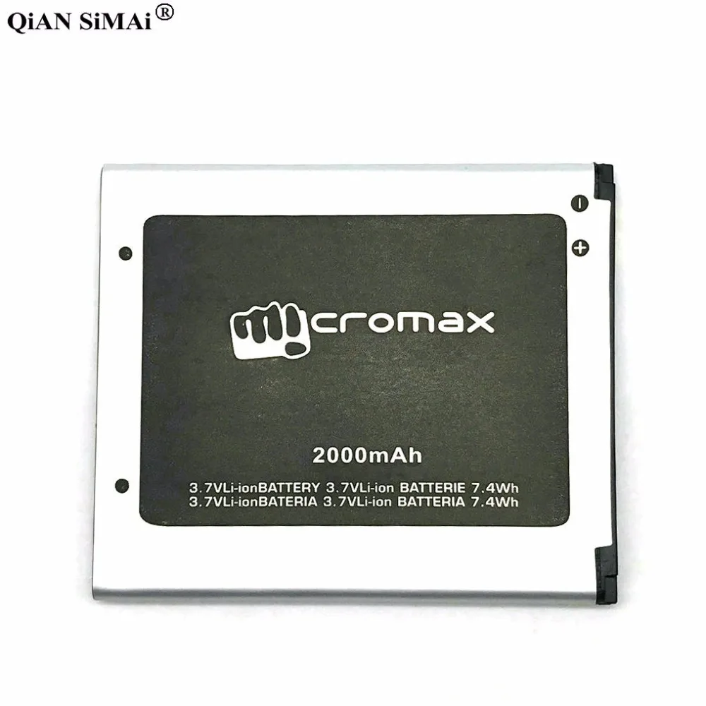 

New High Quality 2000mAh battery For Micromax Q340 A114 A92 A106 A115 A116 A117 A210 S9101 Q338 s9111 phone