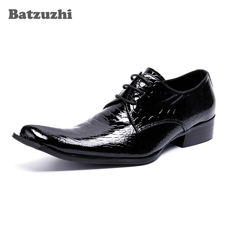 Negócios Hombre À Genuíno up Zapatos De Lace Couro Us12 Casamento Moda Mão 2018 Preto Mens Vestido Oxfords Homens Sapatos Feito Td6wv8xqw