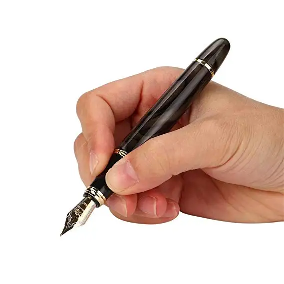 Jinhao x450 авторучка полностью Металлическая золотистая ручка Iraurita роскошные ручки канцелярские принадлежности для офиса и школы - Цвет: K