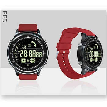 

Man Outdoor Mountain Climbing Sport Round Watch Zinc Alloy Waterproof Bluetooth Smart Wristwatch