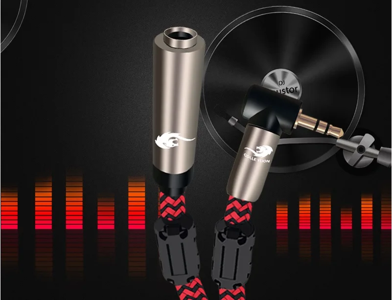 Stereo 3 5mm Male to 6 5mm 1 4 Female Jack Audio Cable For Cellphone Computer Headphone Mixer Console Speaker 1m 2m 3m 5m 8m