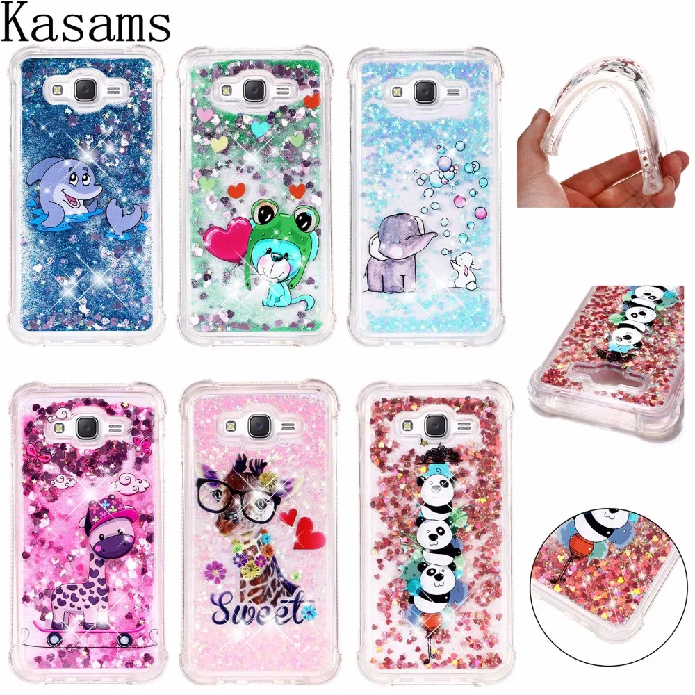 

Cute For Samsung Galaxy J7 Neo J701M J701 /J7 Nxt J701F/J7 Core J701FZ/J 7 Duos J700 Dynamic Glitter Quicksand Soft Phone Case