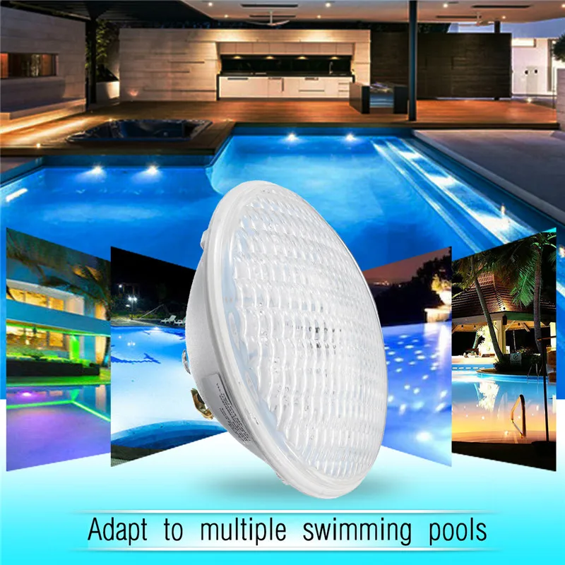 

Smuxi 18/30/36W Underwater Swimming Pool RGB Lamp with Remote Controller Color Changing Wall Waterproof IP68 Submersible Light